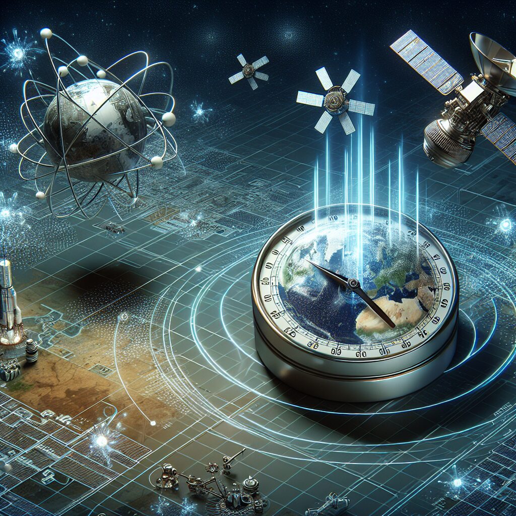 Relojes atómicos en tecnología GPS