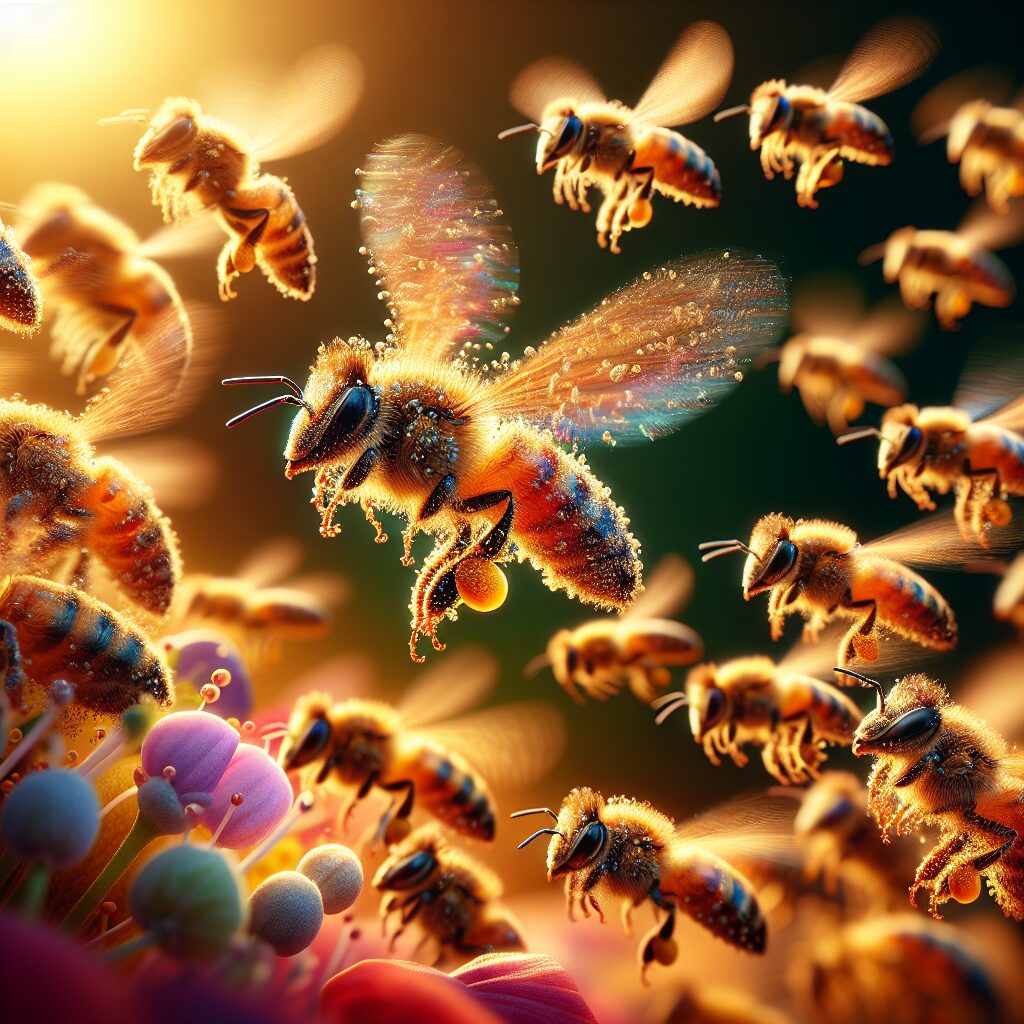 La ciencia de las aletas de las abejas
