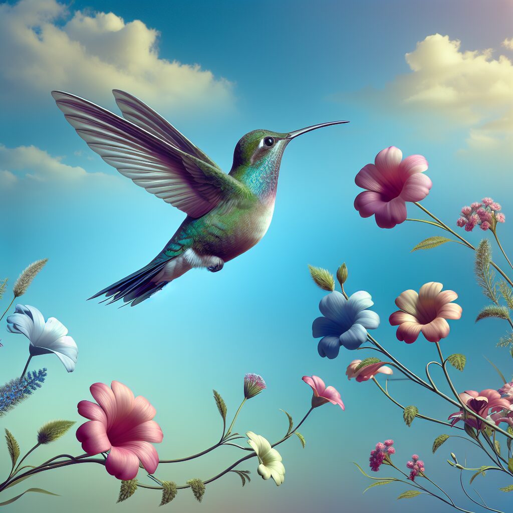 Colibríes: maestros del vuelo inverso