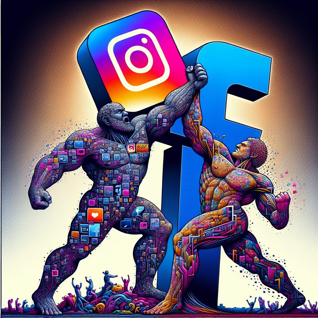 En 2019, Instagram superó a Facebook en participación de los usuarios.