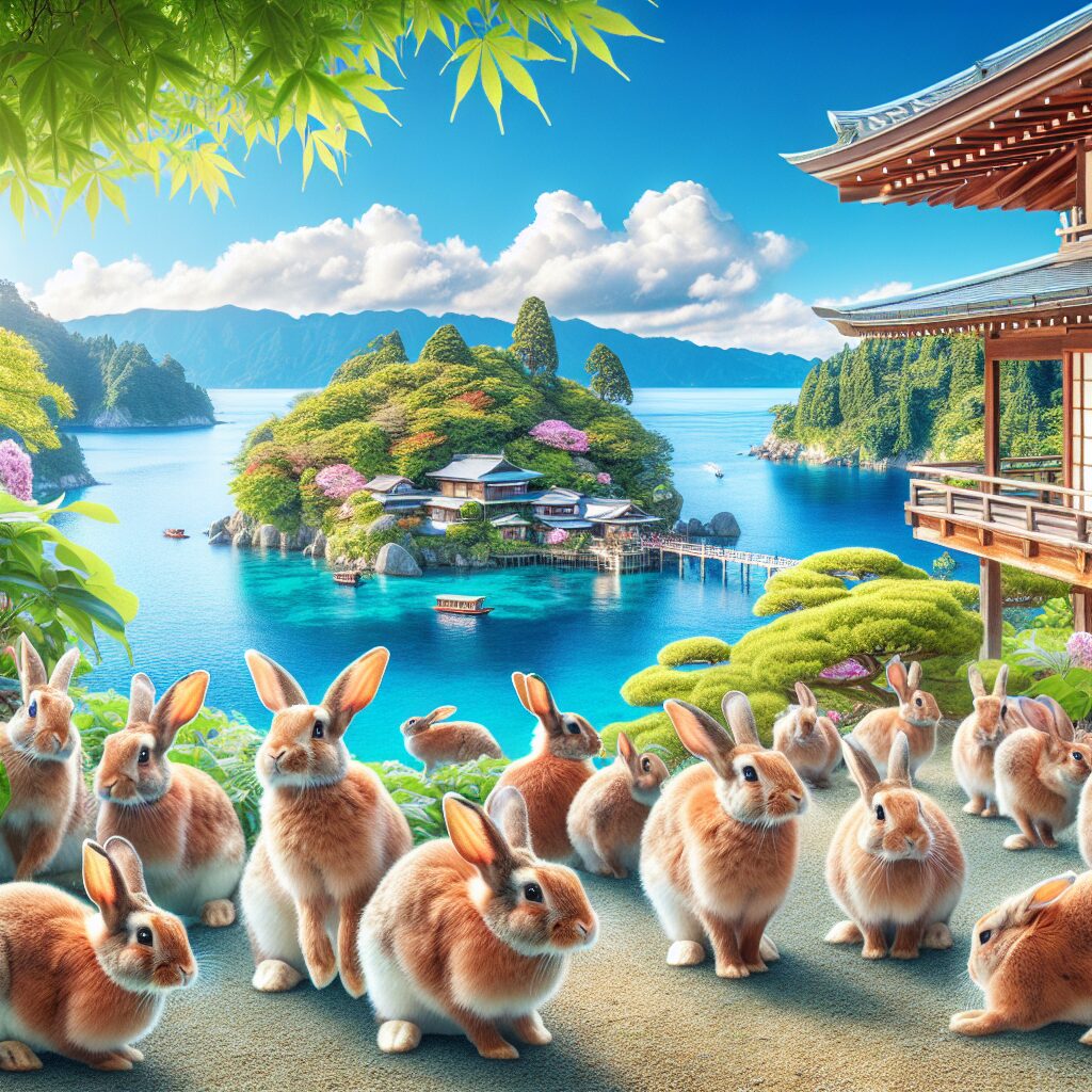 Descubre la isla del Conejo de Japón