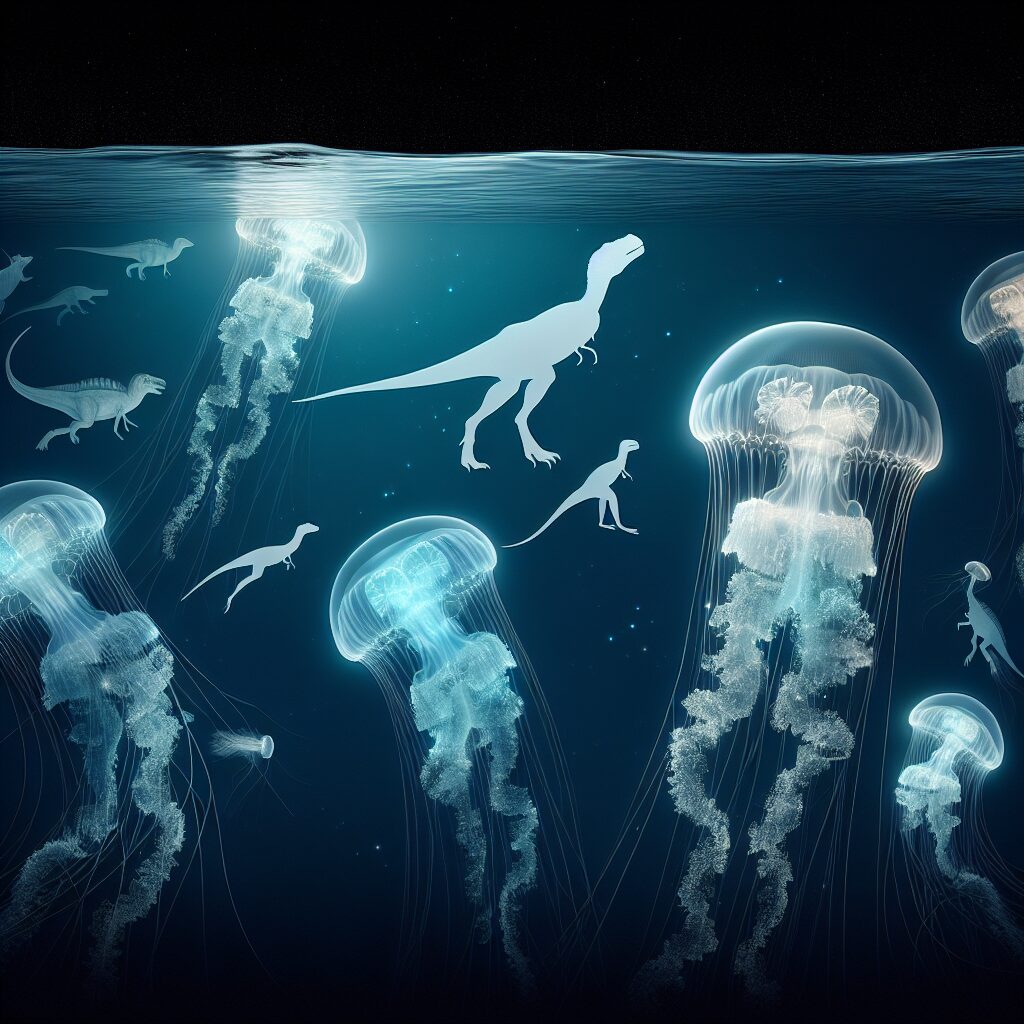 Las medusas existían antes de que los dinosaurios vagaran por la tierra.