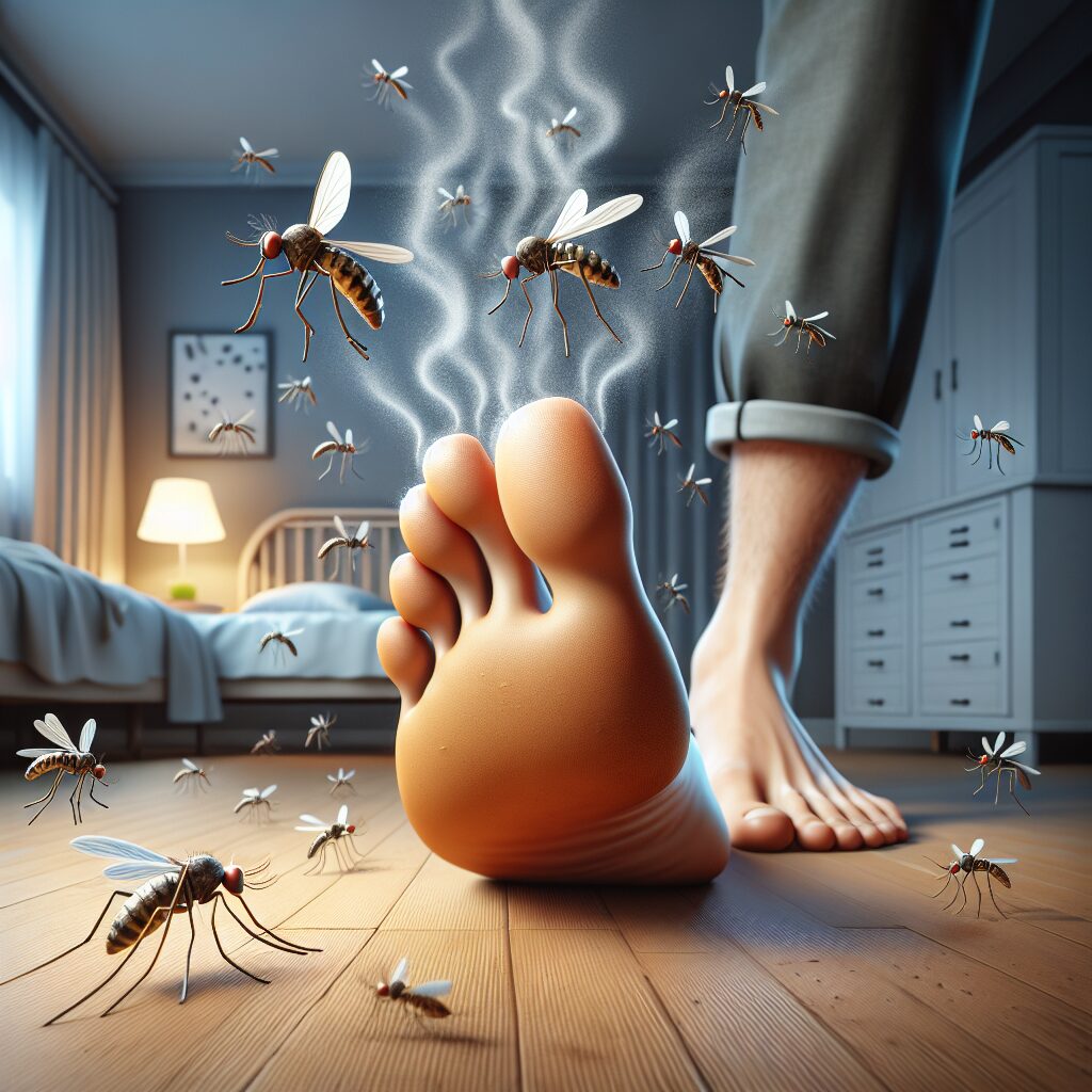 A los mosquitos les encantan los pies malolientes: este es el motivo