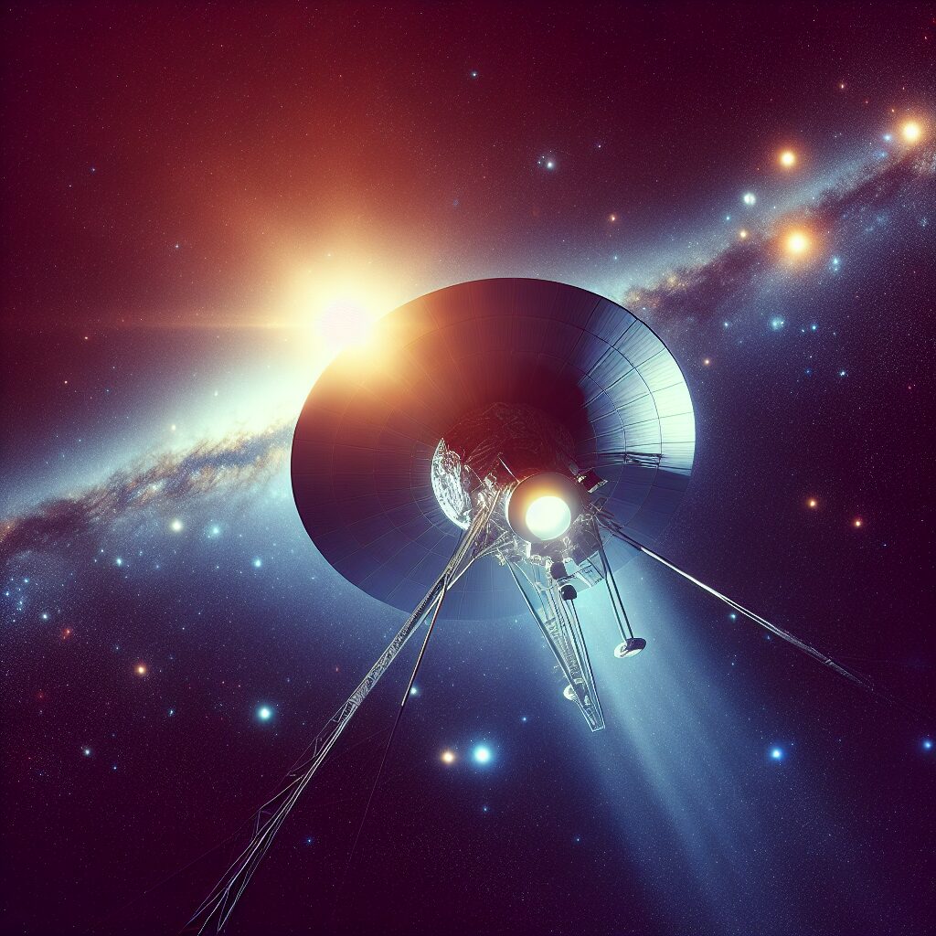 La nave espacial Voyager 1 de la NASA es el objeto creado por el hombre más alejado de la Tierra.