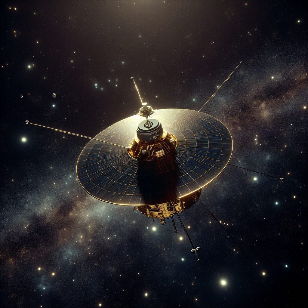 La nave espacial Voyager 1 de la NASA es el objeto creado por el hombre más alejado de la Tierra.