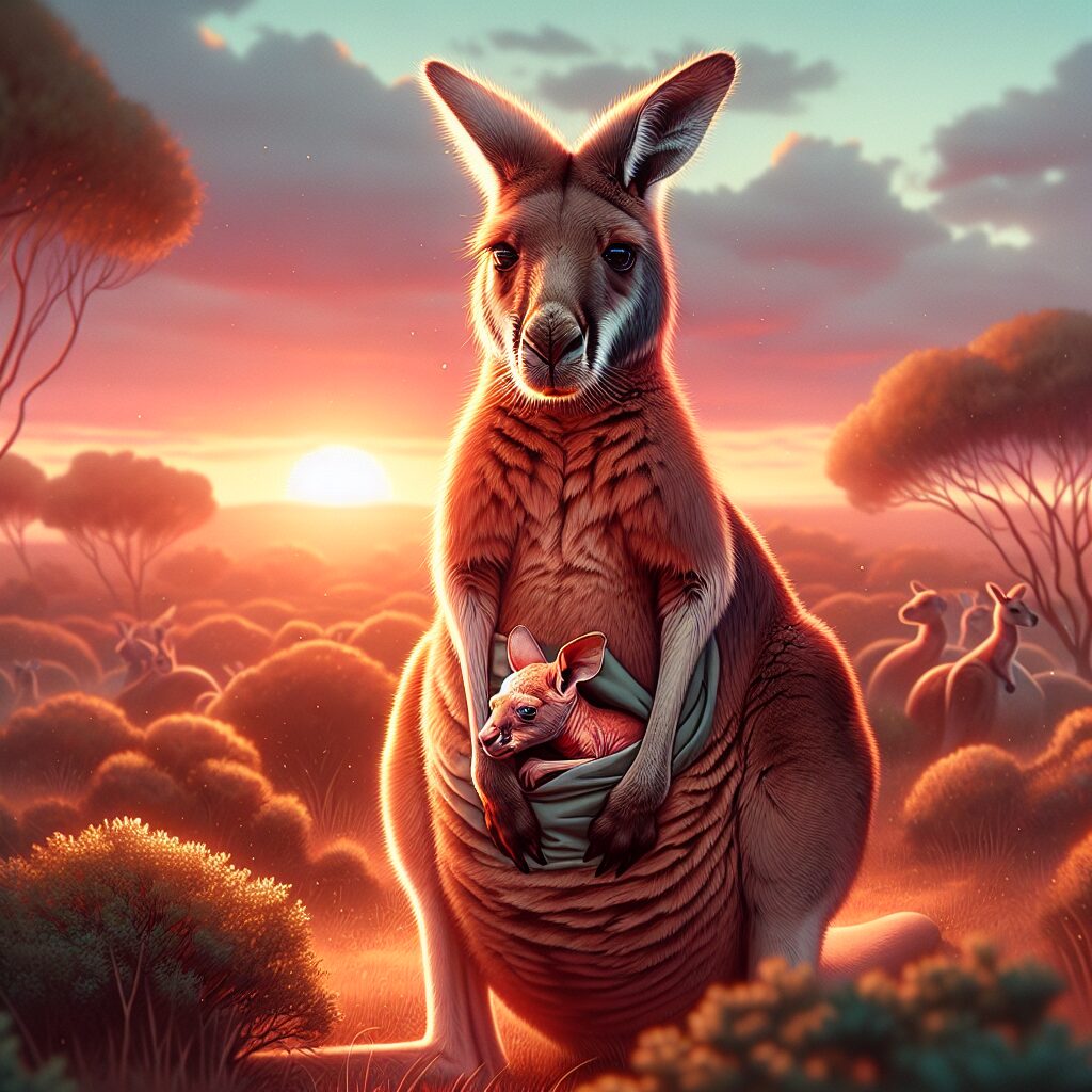 El fascinante comienzo de los canguros recién nacidos