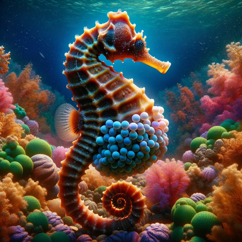 Caballitos de mar machos: los papás únicos de la naturaleza