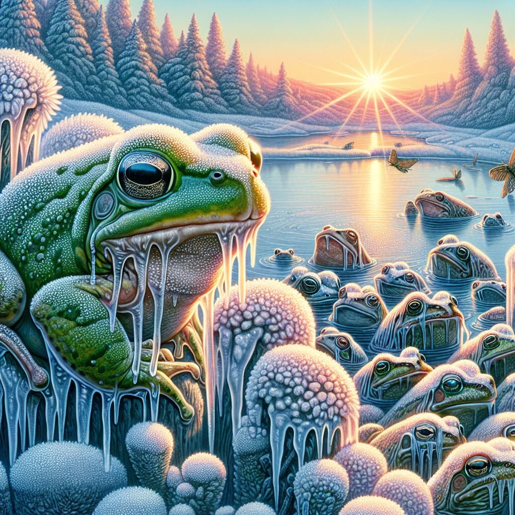 Cómo sobreviven las ranas congeladas: una maravilla evolutiva