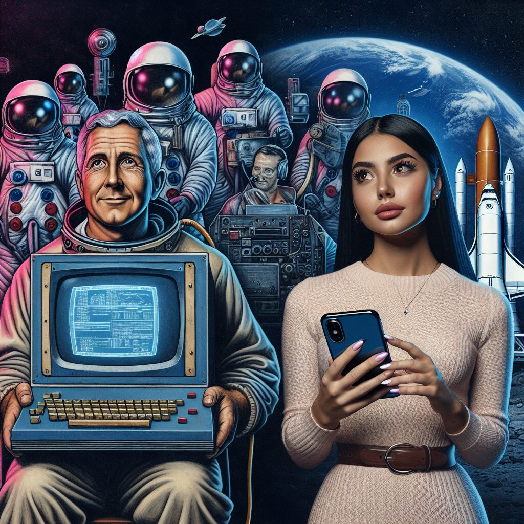 Apolo vs. Teléfonos inteligentes: evolución tecnológica