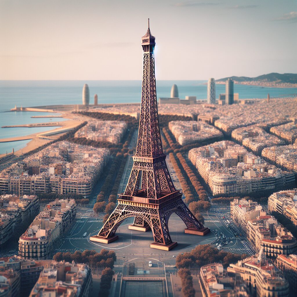 La Torre Eiffel estaba inicialmente pensada para Barcelona.