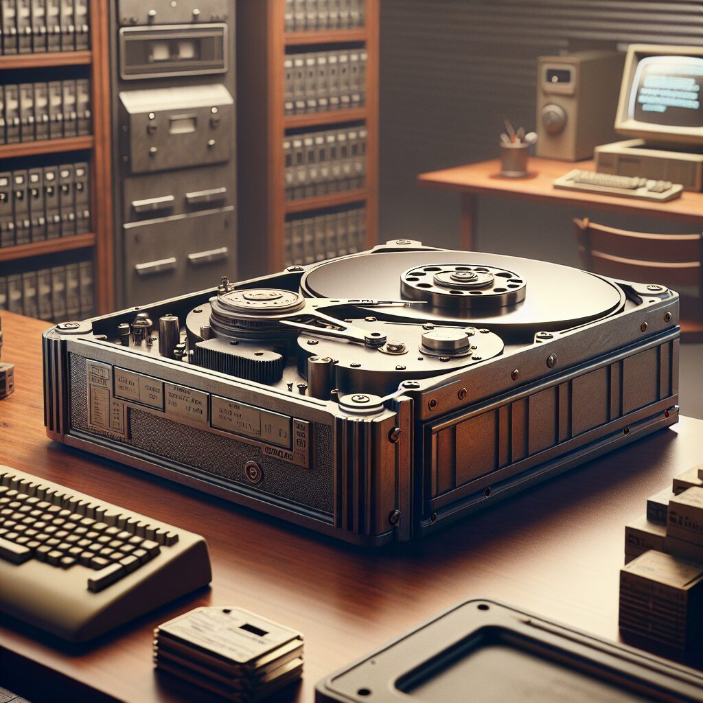 El primer disco duro de 1 GB se introdujo en 1980 y pesaba más de 500 libras.