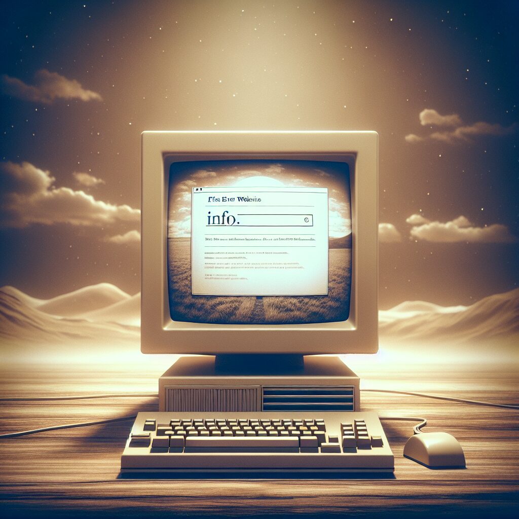 El primer sitio web: Info.cern.ch