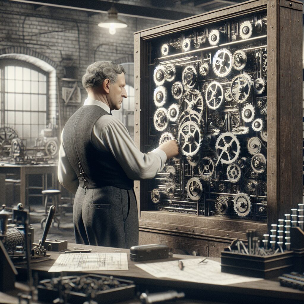 La primera computadora programable fue creada por Konrad Zuse en 1941.