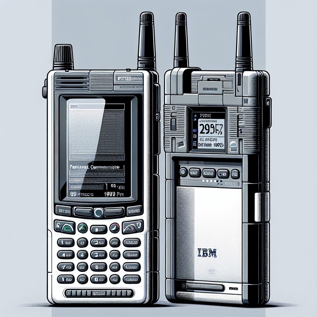 El primer teléfono inteligente: Simon de IBM en 1992