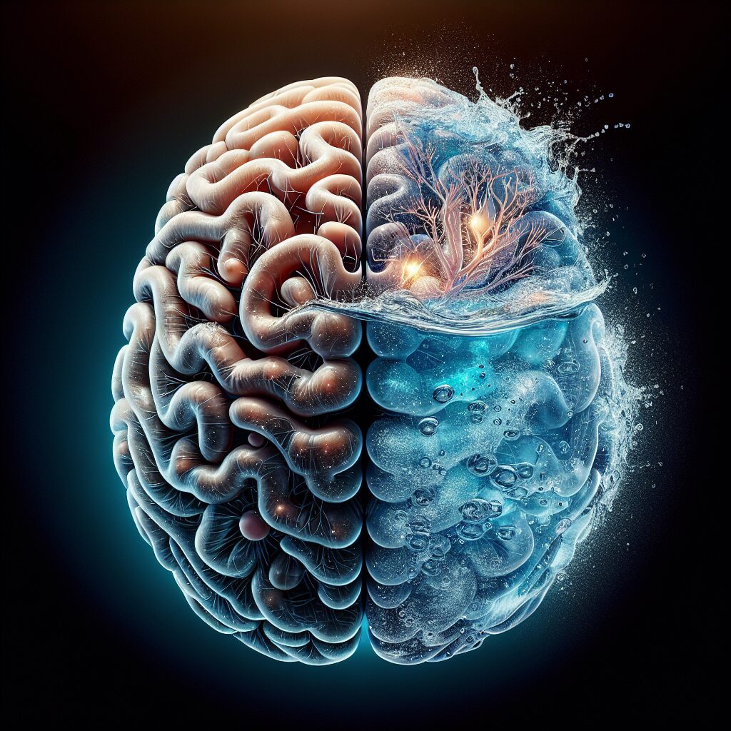 Tu cerebro es 75% agua