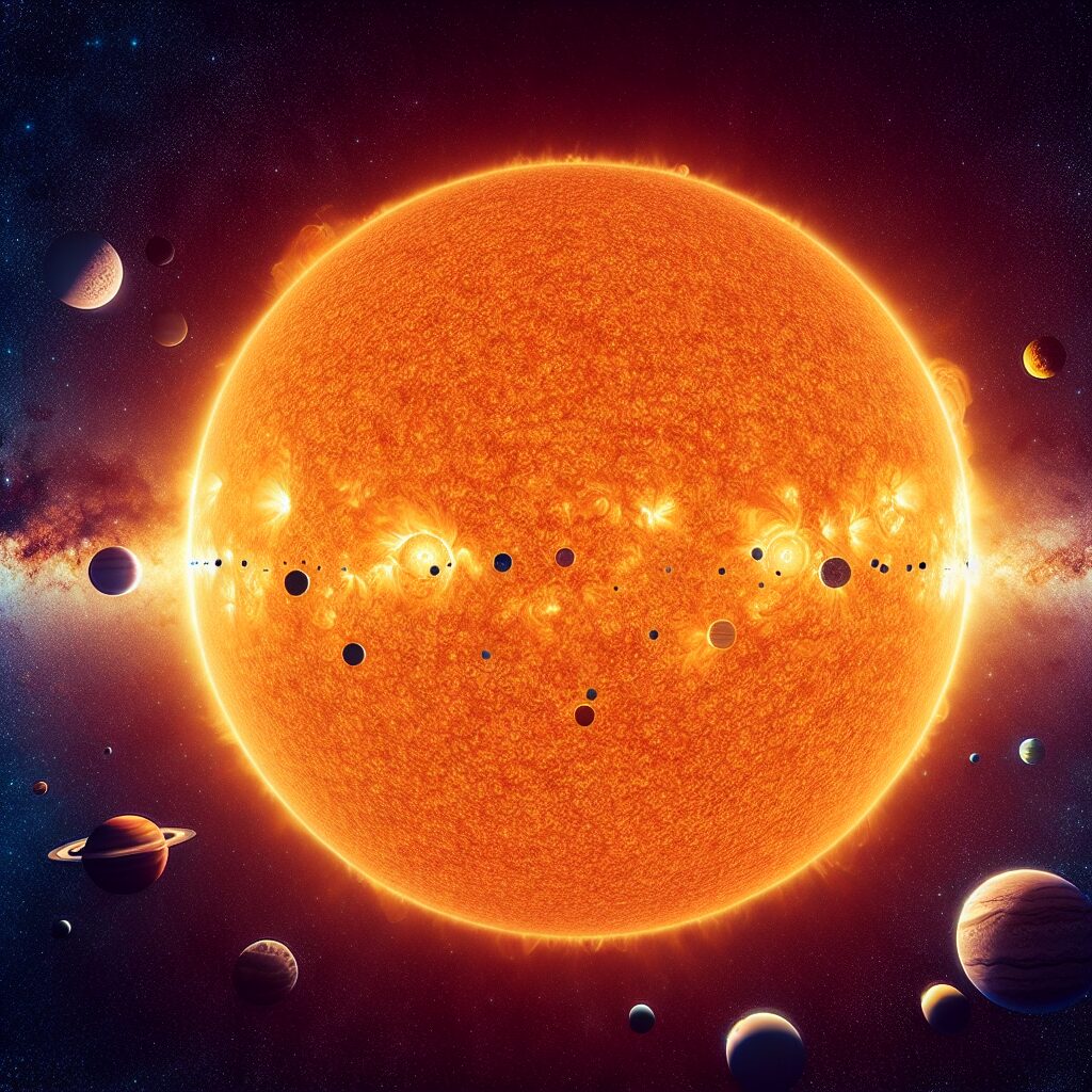 El sol constituye el 99,86% de la masa del sistema solar.