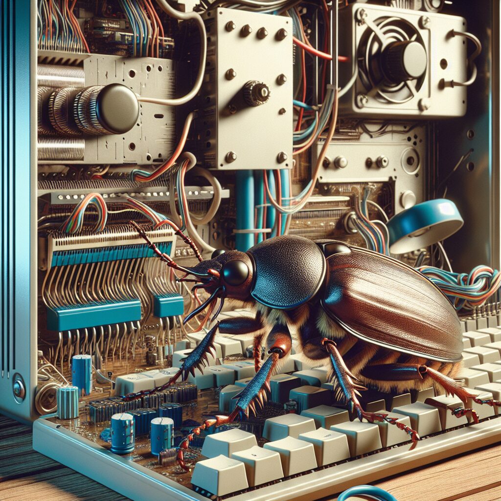 El término “depuración” se inspiró en un error real en una computadora.