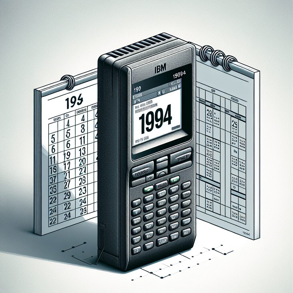 El primer teléfono inteligente del mundo fue el IBM Simon, lanzado en 1994.