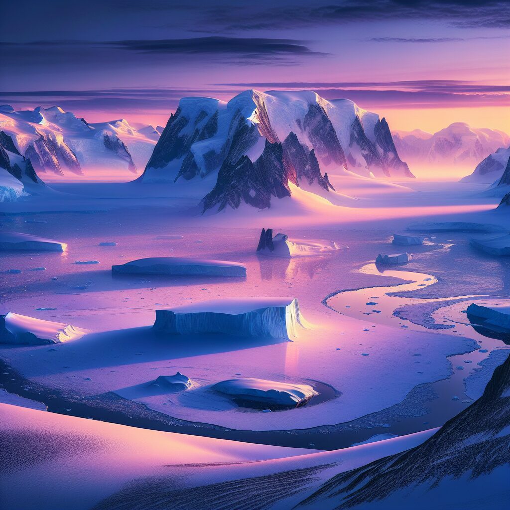 En realidad, el desierto más grande del mundo es la Antártida.