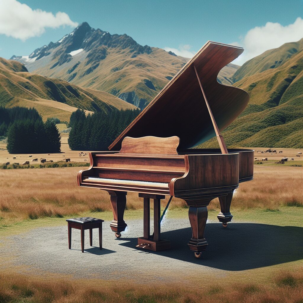 El piano de cola más grande del mundo creado por un adolescente