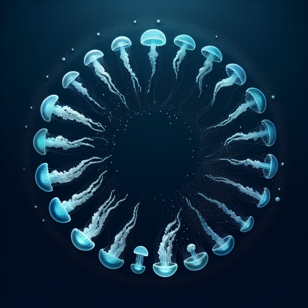 La medusa Turritopsis dohrnii puede volver a su forma juvenil indefinidamente.