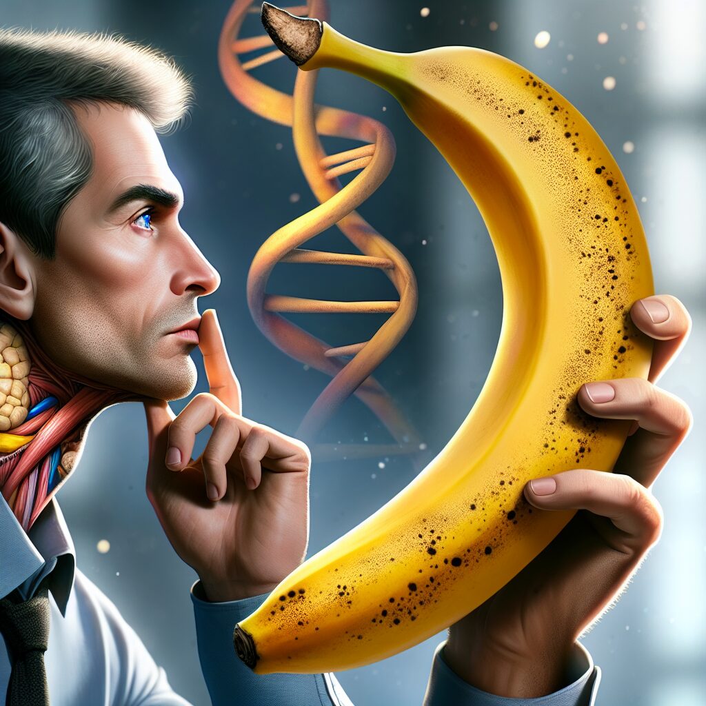 Compartes el 50% de ADN con los plátanos