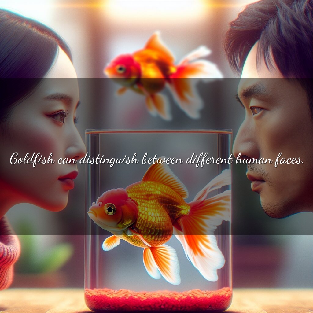 ¿Pueden los peces de colores distinguir los rostros humanos?