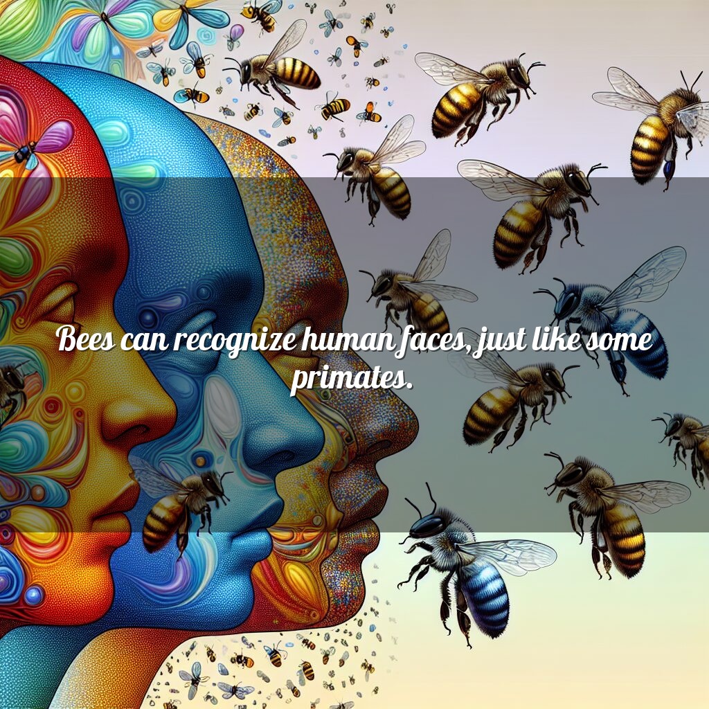 Las abejas reconocen rostros humanos