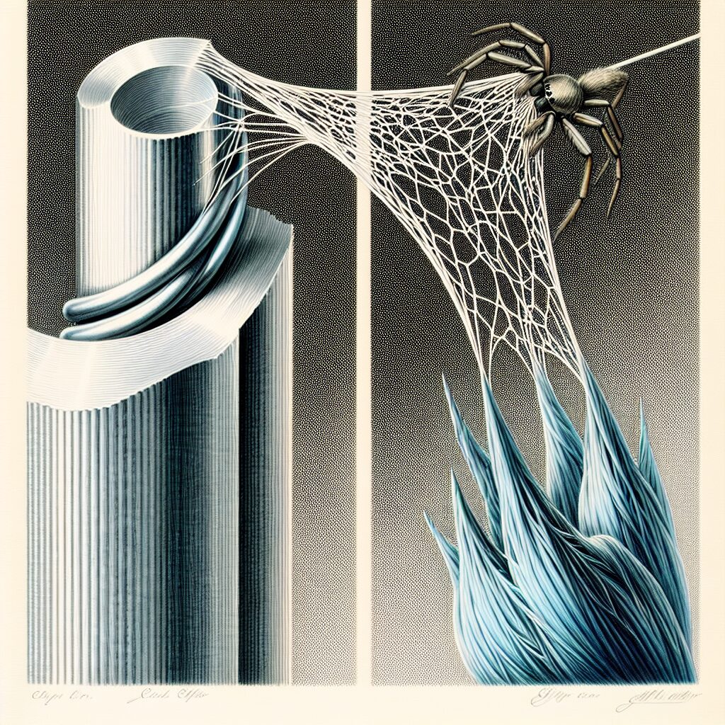 Seda de araña: más fuerte que el acero