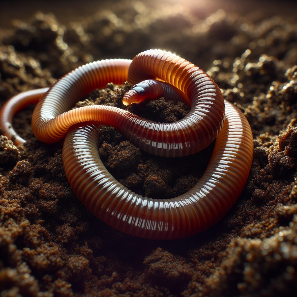 Gusanos: comunicación acurrucada